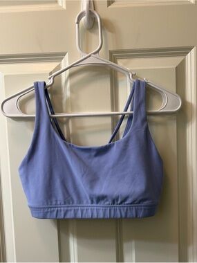 Athleta Light Blur Strappy Scoop Sports Bra Size Small